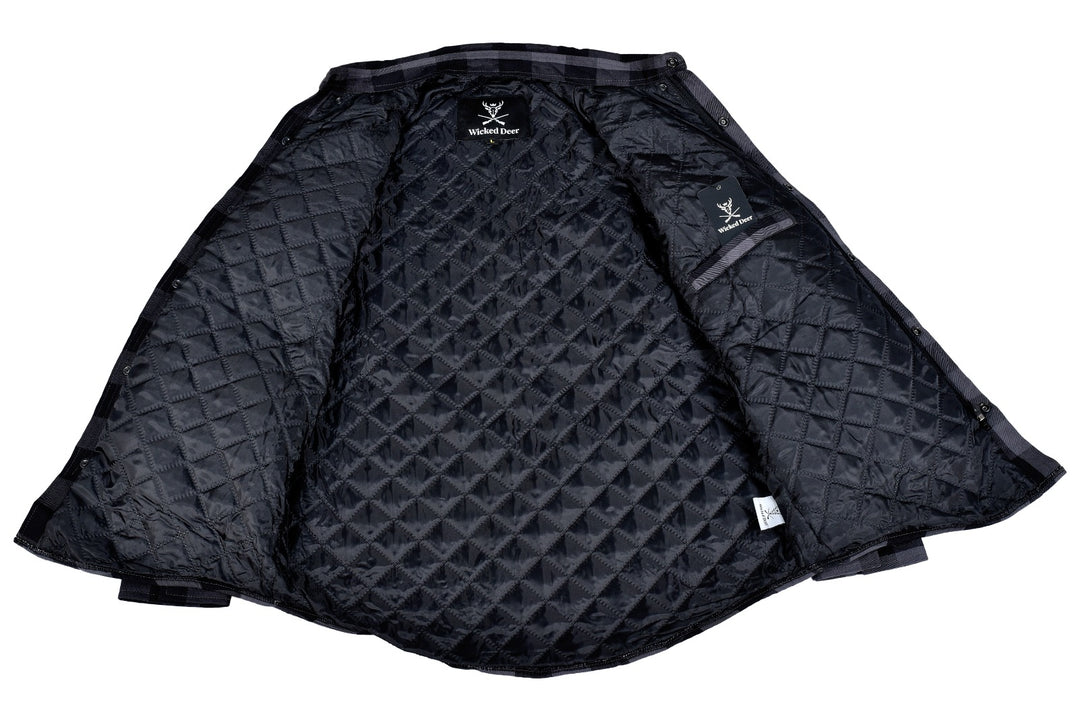 Flanelljacke „Iron Plaid“ – gefüttertes Hemd