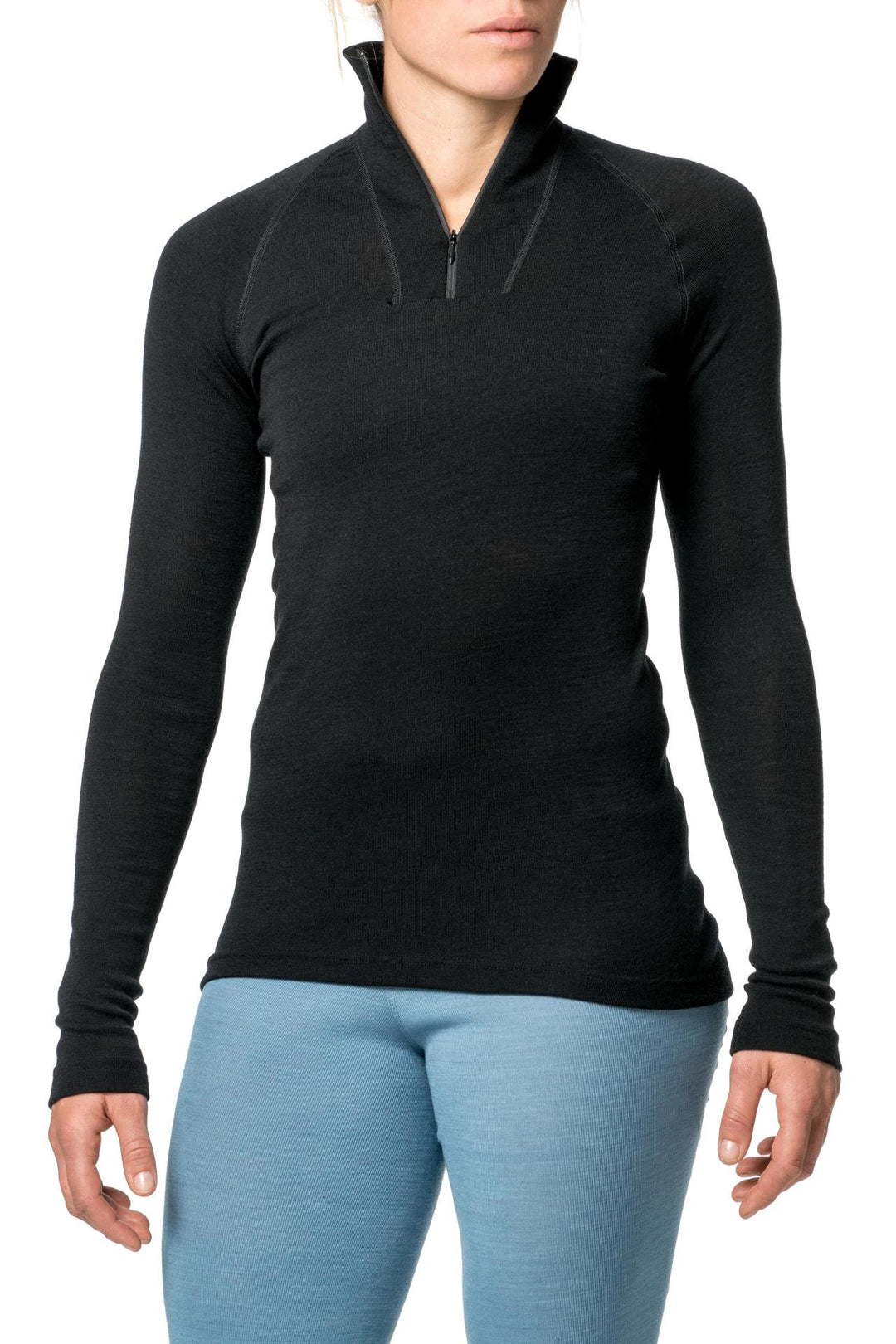 LITE Zip Turtleneck