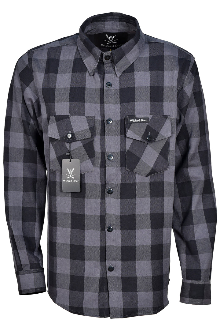 Flanelljacke „Iron Plaid“ – gefüttertes Hemd