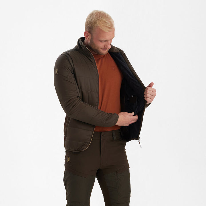 Heat wattierte Jacke