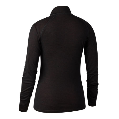 Lady Quinn Merino-Unterhemd mit ½-Reißverschluss