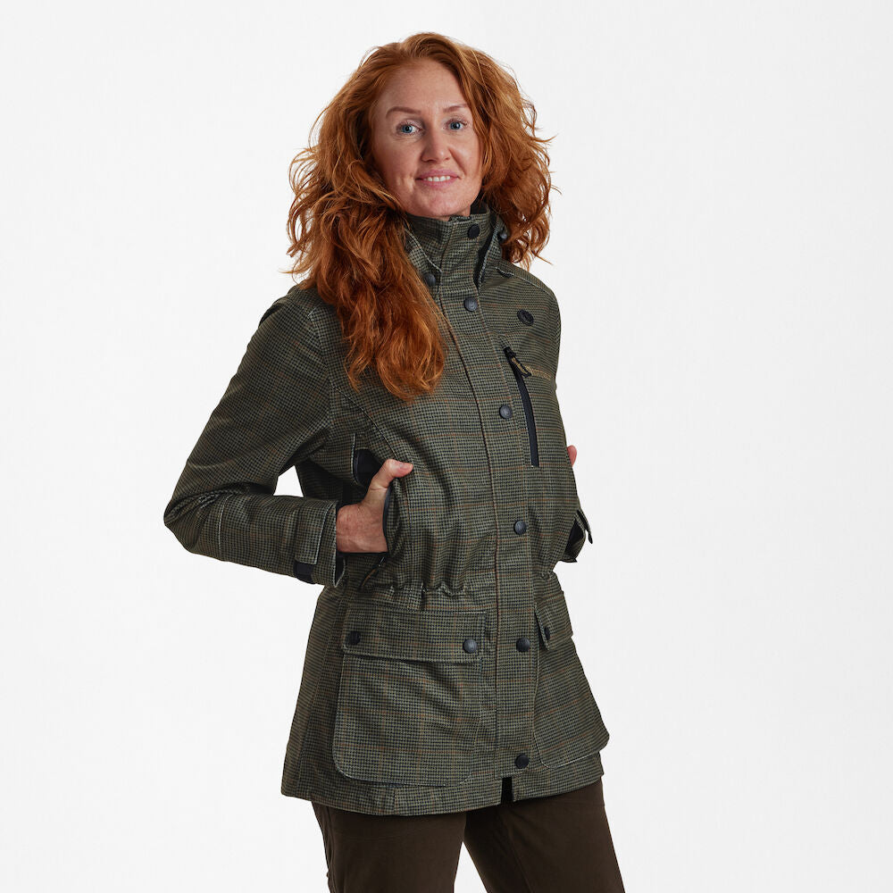 Damenjacke Gabby Detail #farbe_dark-olive