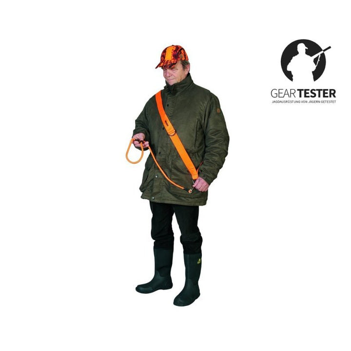 Bergehilfe / Umhängeleine orange