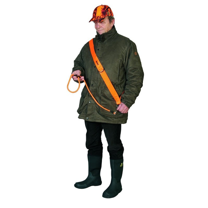 Bergehilfe / Umhängeleine orange