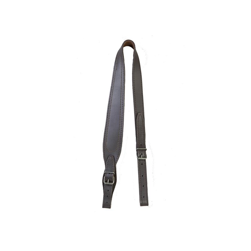 Gewehrriemen Leder gepolstert 90cm