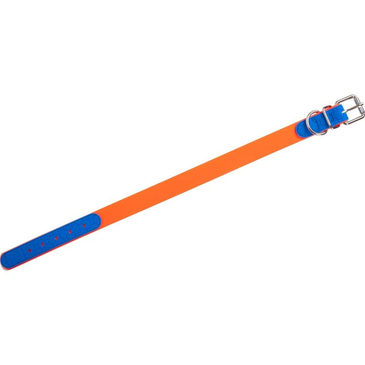 Halsband Signalorange/Blau