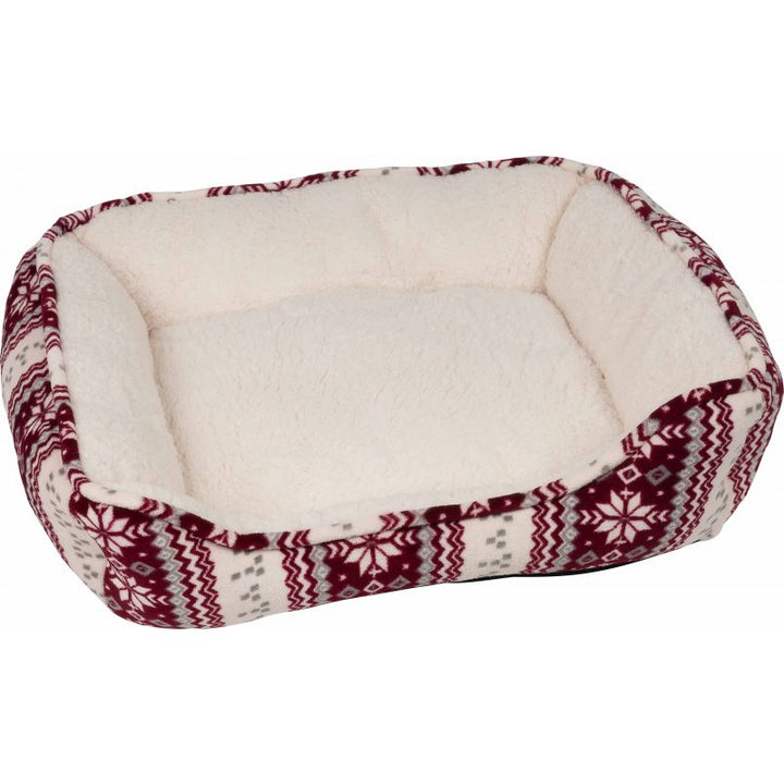 Hundebett weihnachtlich 63x53cm