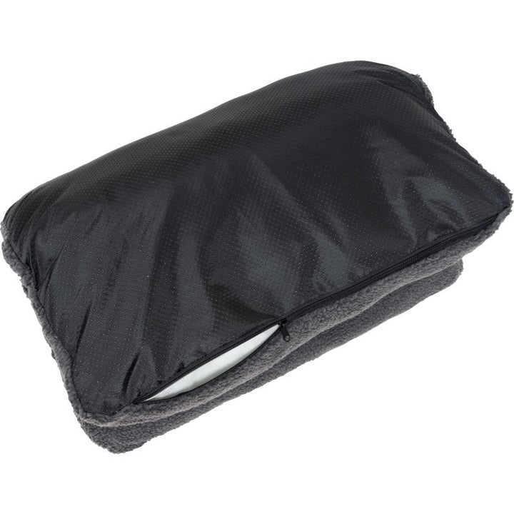 Hundedecke Faserpelz Premium 70 x 100 cm Grau