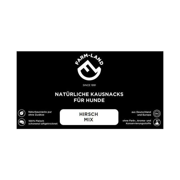 Hundesnack Hirsch-Mix 200g