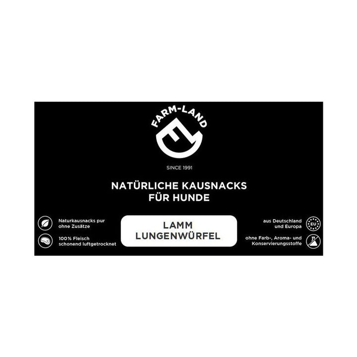 Hundesnack Lamm-Lungenwürfel
