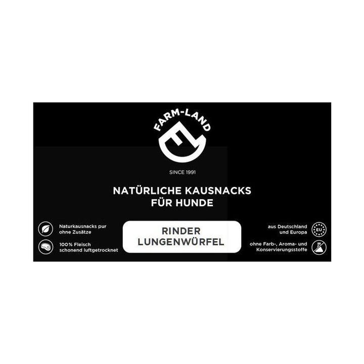 Hundesnack Rinder-Lungenwürfel