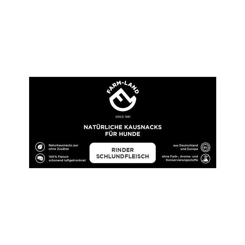 Hundesnack Rinder-Schlundfleisch