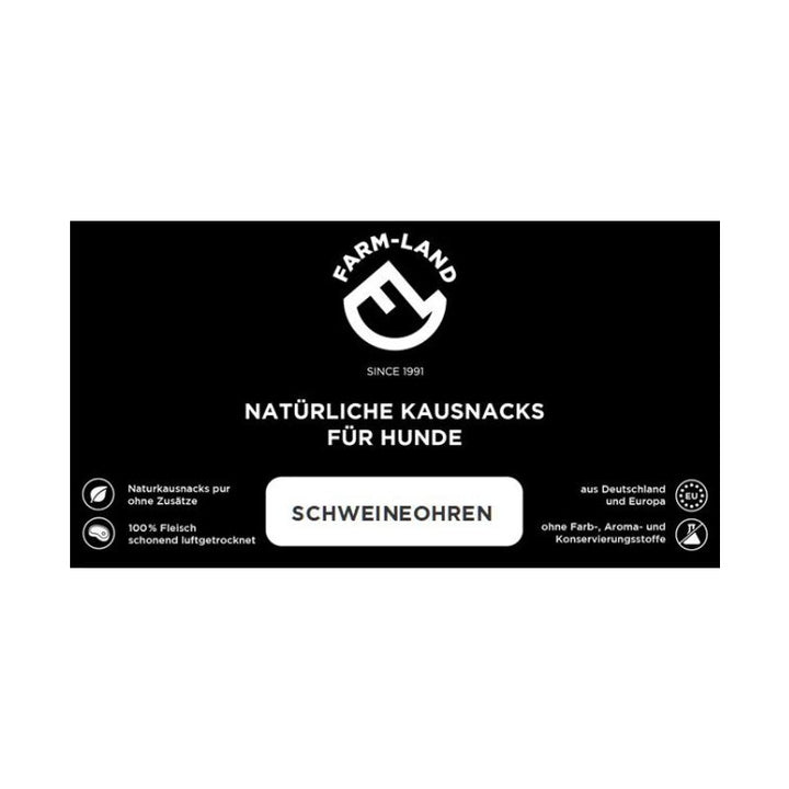 Hundesnack Schweineohren 10 Stk
