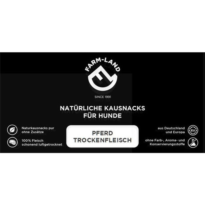 Hundesnack Trockenfleisch Pferd 100g