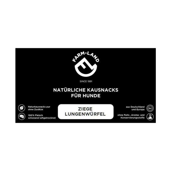 Hundesnack Ziegen-Lungenwürfel