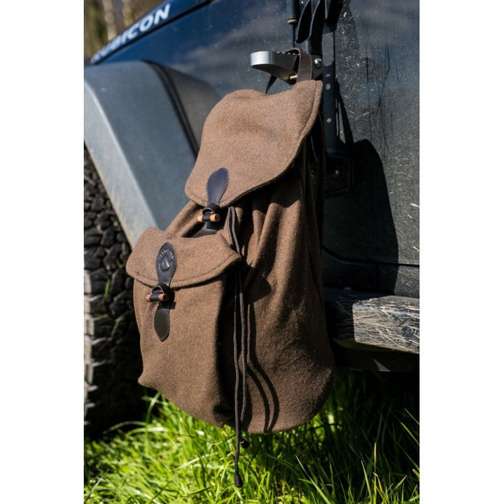 lautloser Jagd Rucksack Bradford braun