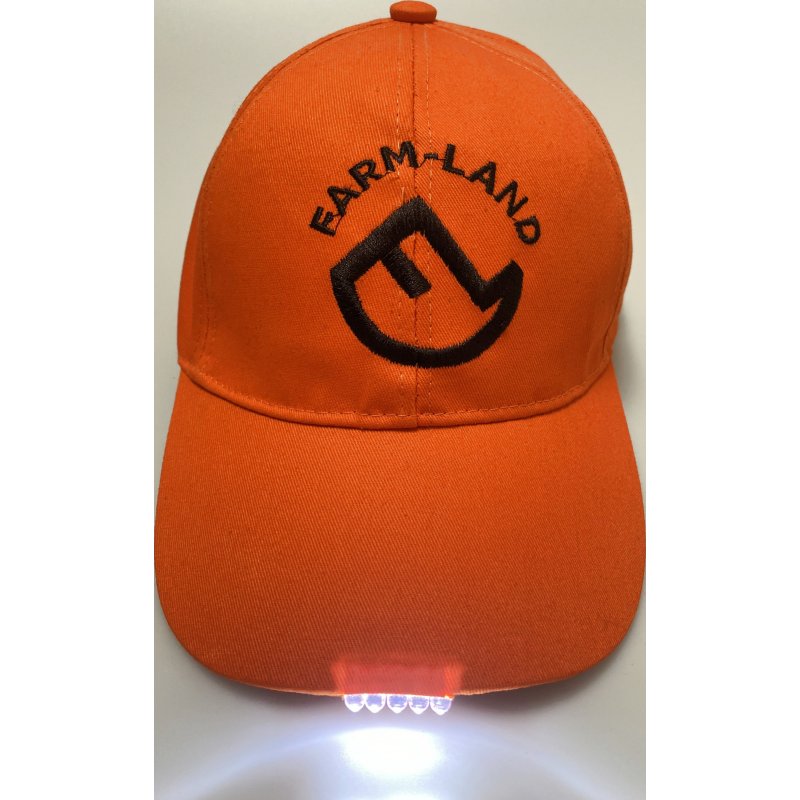 LED-Kappe Orange / Einheitsgröße