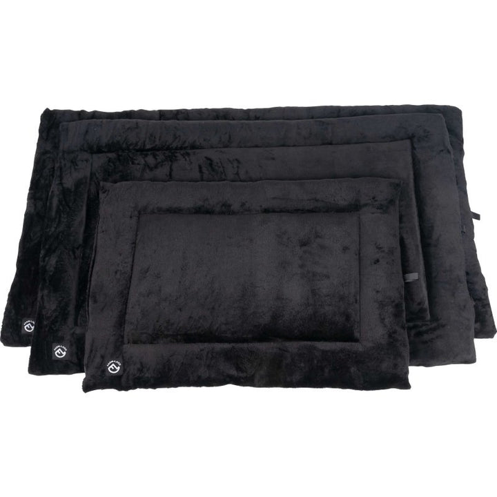 Outdoor Hundedecke Velours Schwarz