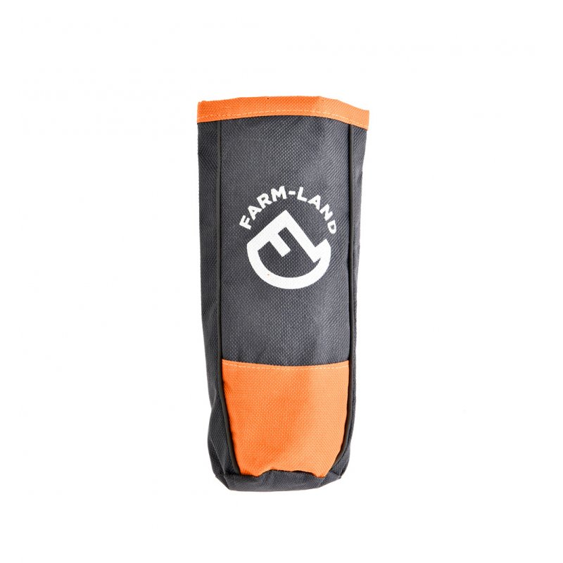 Reisefuttertasche grau/orange