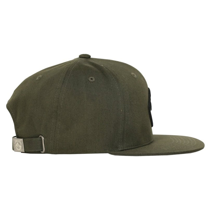 Snapback Cap 6-Panel Olive