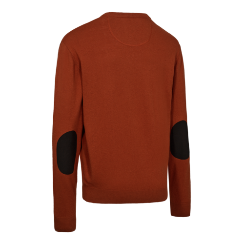 Harrington V-Ausschnitt Strickpullover