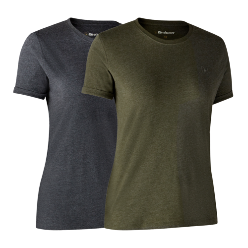 Ladies Basis T-shirt im 2er-Pack