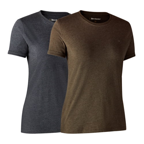 Ladies Basis T-shirt im 2er-Pack