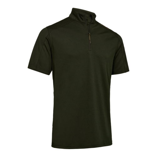 Climate T-Shirt mit halbem Reißverschluss und 37.5®-Technologie