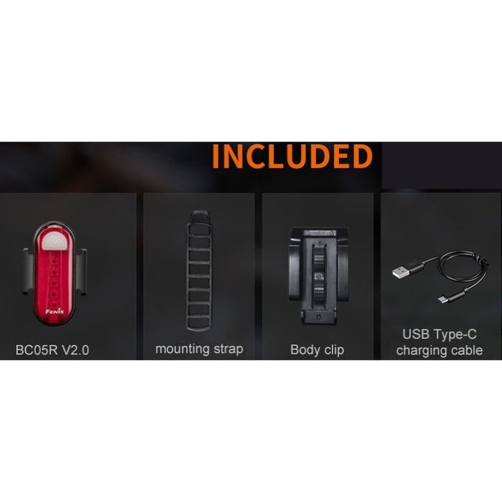 Fenix BC05R-D V2.0 Rotlicht