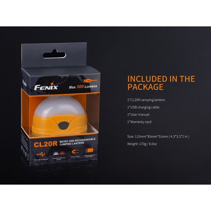 Fenix CL20R LED Campingleuchte
