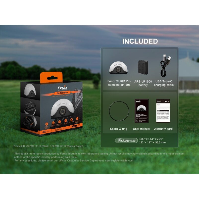 Fenix CL20R Pro LED Campingleuchte