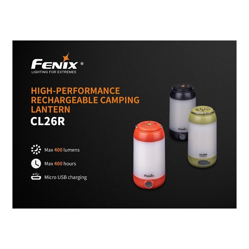 Fenix CL26R LED Campingleuchte mit USB Anschluss