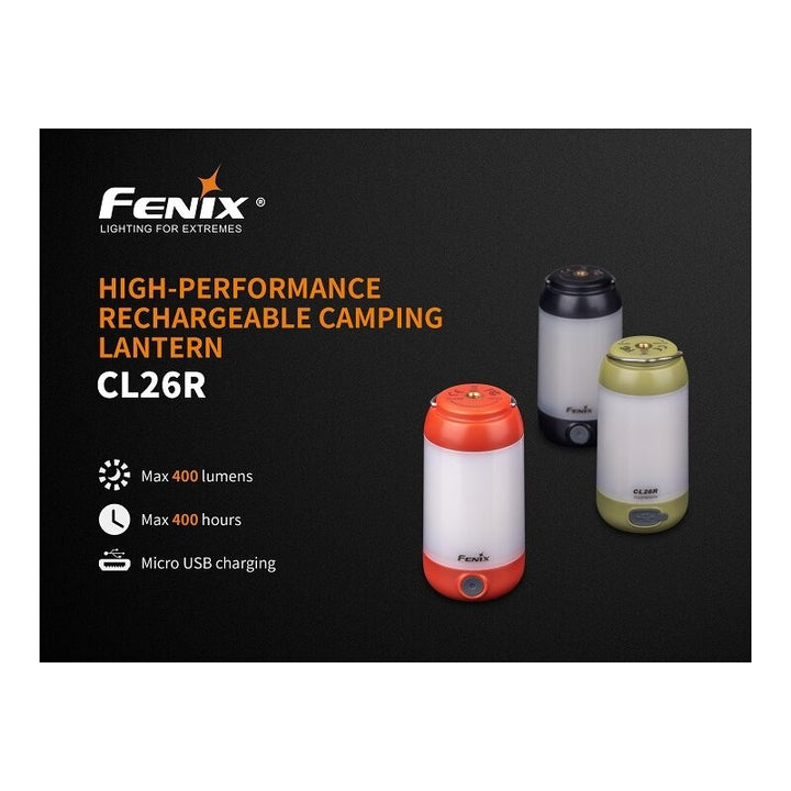 Fenix CL26R LED Campingleuchte mit USB Anschluss