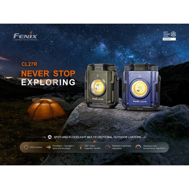 Fenix CL27R LED Industrieleuchte & Campingleuchte mit USB Anschluss