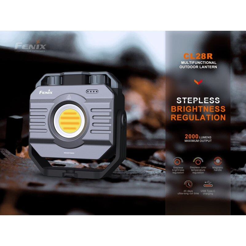 Fenix CL28R LED Industrieleuchte & Campingleuchte mit USB Anschluss