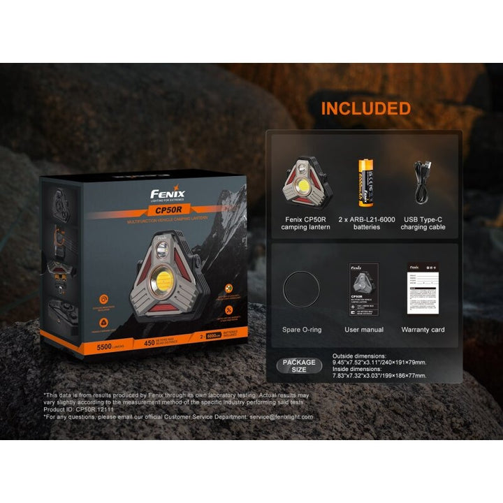 Fenix CP50R LED Campingleuchte mit USB Anschluss