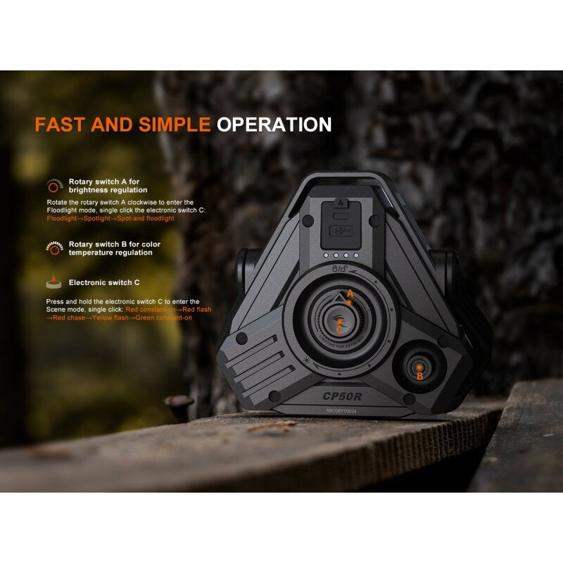 Fenix CP50R LED Campingleuchte mit USB Anschluss