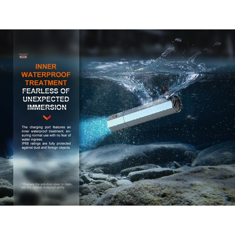 Fenix E-CP Taschenlampe + Powerbank