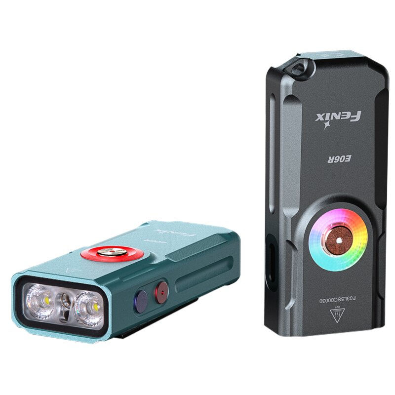 Fenix E06R Taschenlampe Weißes+UV+Laser Licht