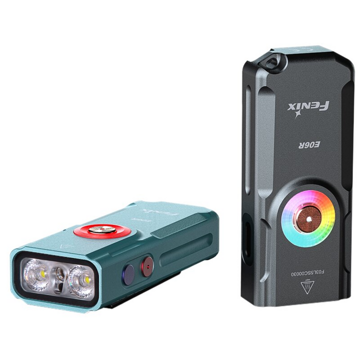 Fenix E06R Taschenlampe Weißes+UV+Laser Licht