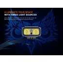 Fenix E06R Taschenlampe Weißes+UV+Laser Licht