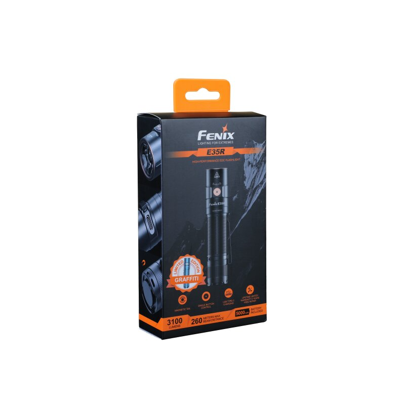 Fenix E35R LED Taschenlampe Graffiti
