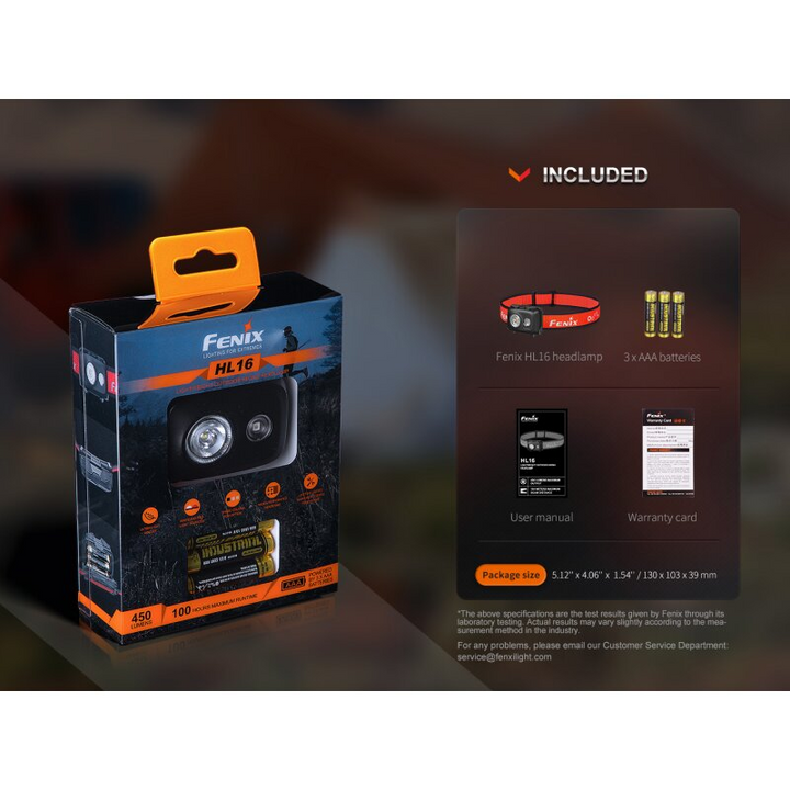 Fenix HL16 LED Stirnlampe