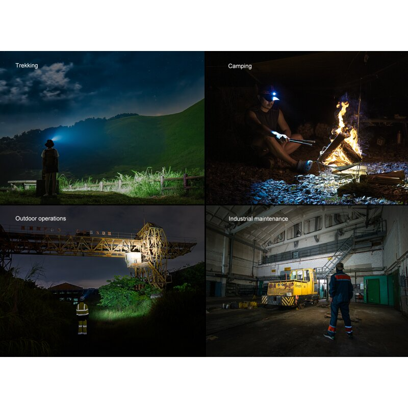 Fenix HM60R V2.0 LED Stirnlampe mit LiIon Akku