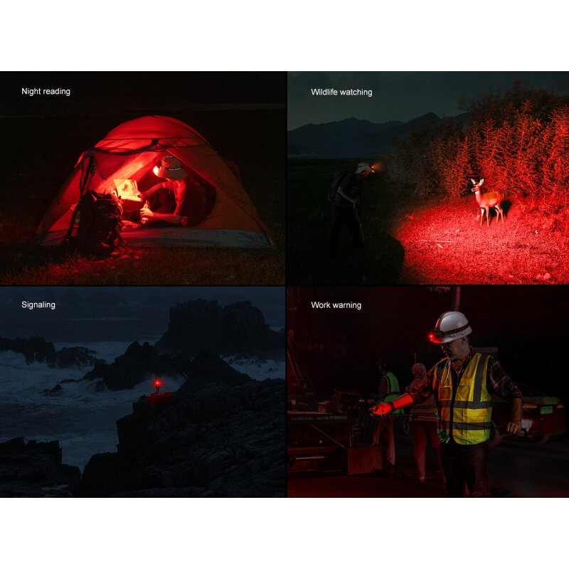 Fenix HM60R V2.0 LED Stirnlampe mit LiIon Akku