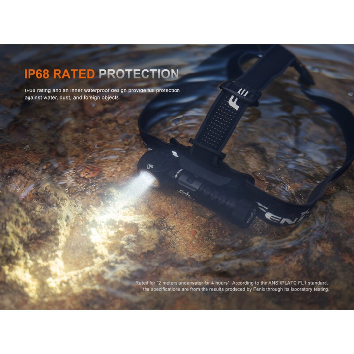 Fenix HM61R V3.0 LED Stirnlampe mit LiIon Akku