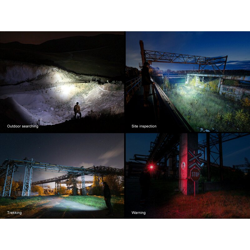 Fenix HM61R V3.0 LED Stirnlampe mit LiIon Akku