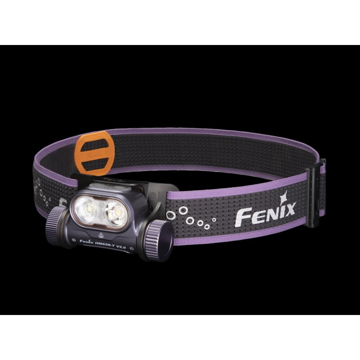 Fenix HM65R-T V2.0 Trailrunning Stirnlampe dark purple mit beschädigter Verpackung