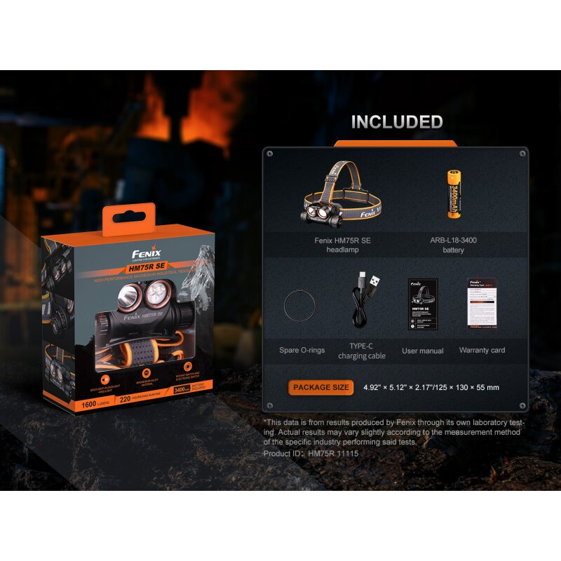 Fenix HM75R SE Stirnlampe