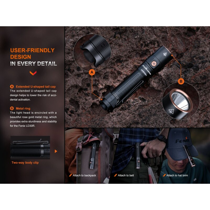 Fenix LD30R LED Taschenlampe